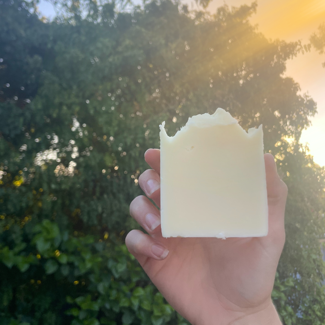 Unscented Tallow Soap Bar