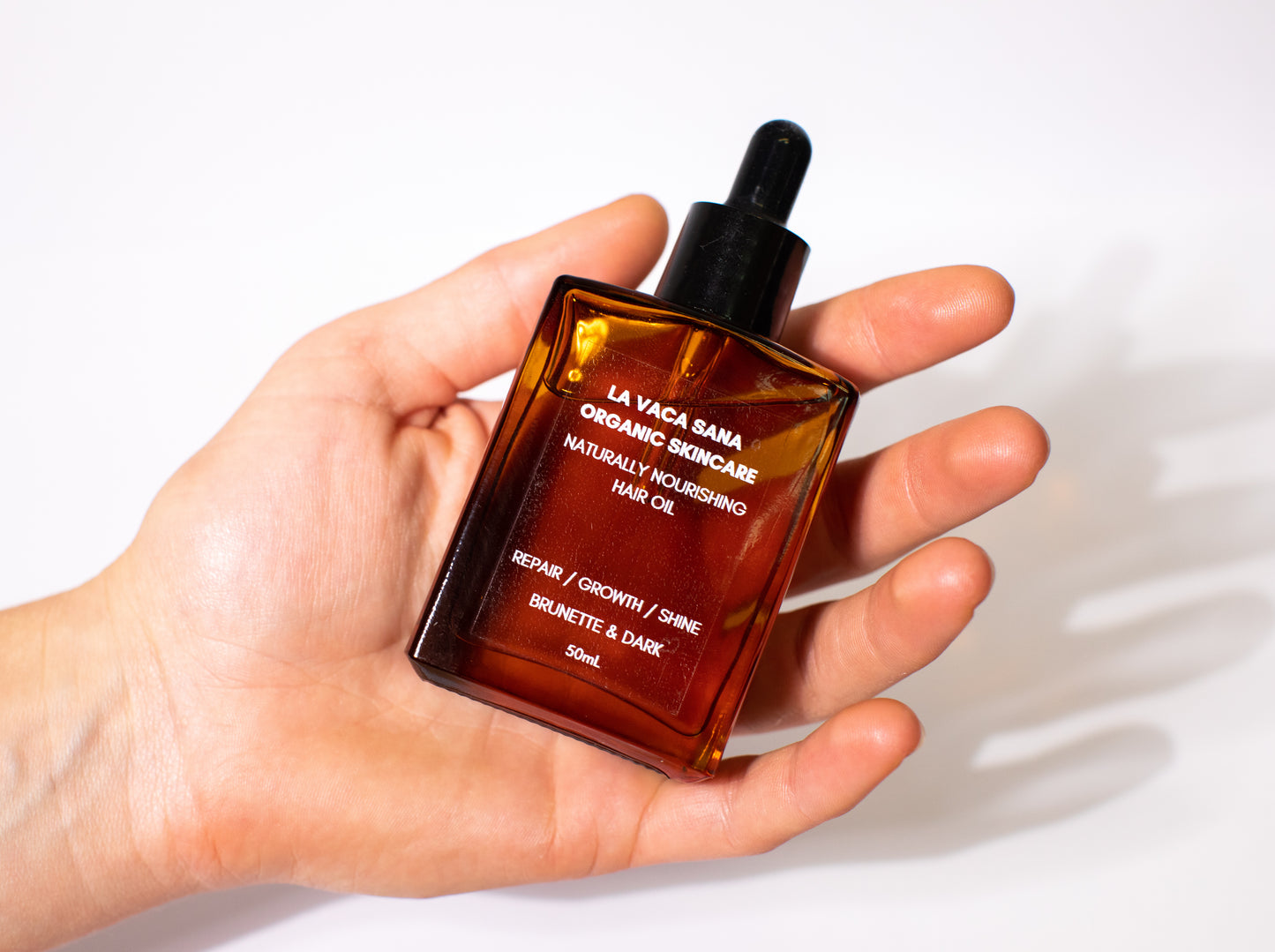 Naturally Nourishing Hair Oil - Brunette & Dark