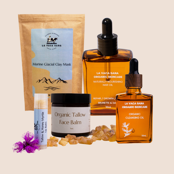 The Clean Ritual - Face and Hair Bundle – La Vaca Sana